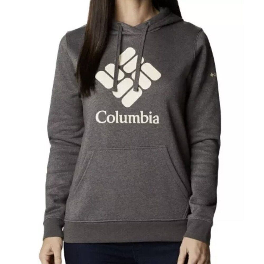 NWOT Columbia Women’s Trek™ Gray & Cream HoodieSize Medium